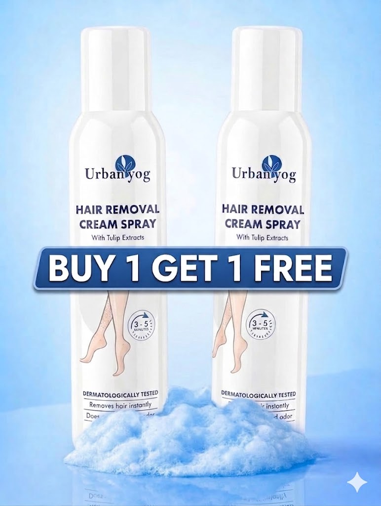 Urban Yog Hair Removal Spray 200ml - BUY 1 GET 1 FREE