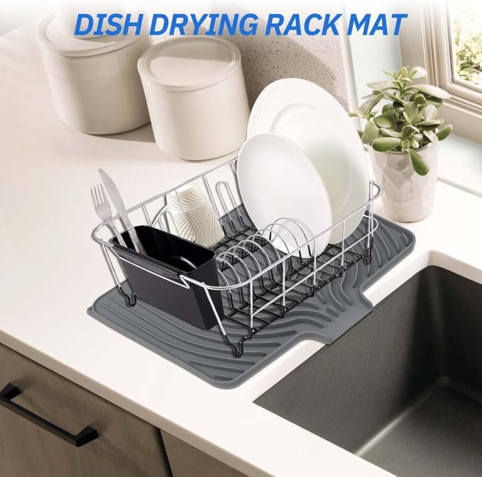 Silicone Dish Drying Mat For Kitchen
